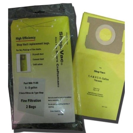 Green Klean Microplus Green Klean MicroPlus For Ridgid VF3503 High Efficiency Paper- Dry Pick-Up  Pack of 10 GK-3503/71225